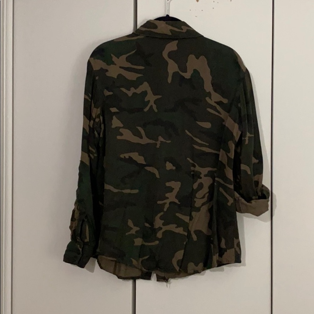 Sanctuary Camo Button Down - image 5